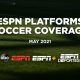 Soccer on ESPN Platforms in May